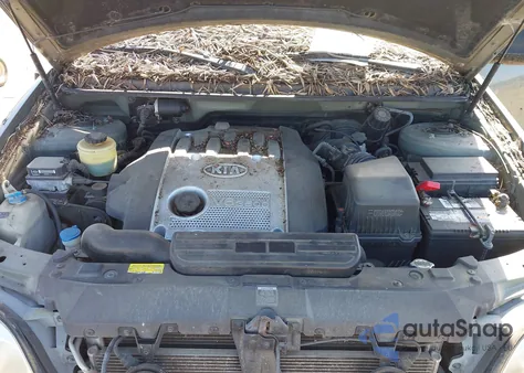 2003 Kia Sedona Ex/Lx from USA, damaged, VIN KNDUP131436400247